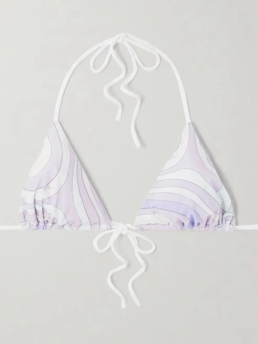 Emilio Pucci- Marmo Print Triangle Bikini Set